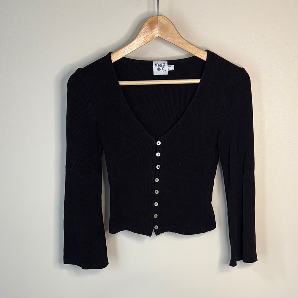 Princess Polly Button Crop Top